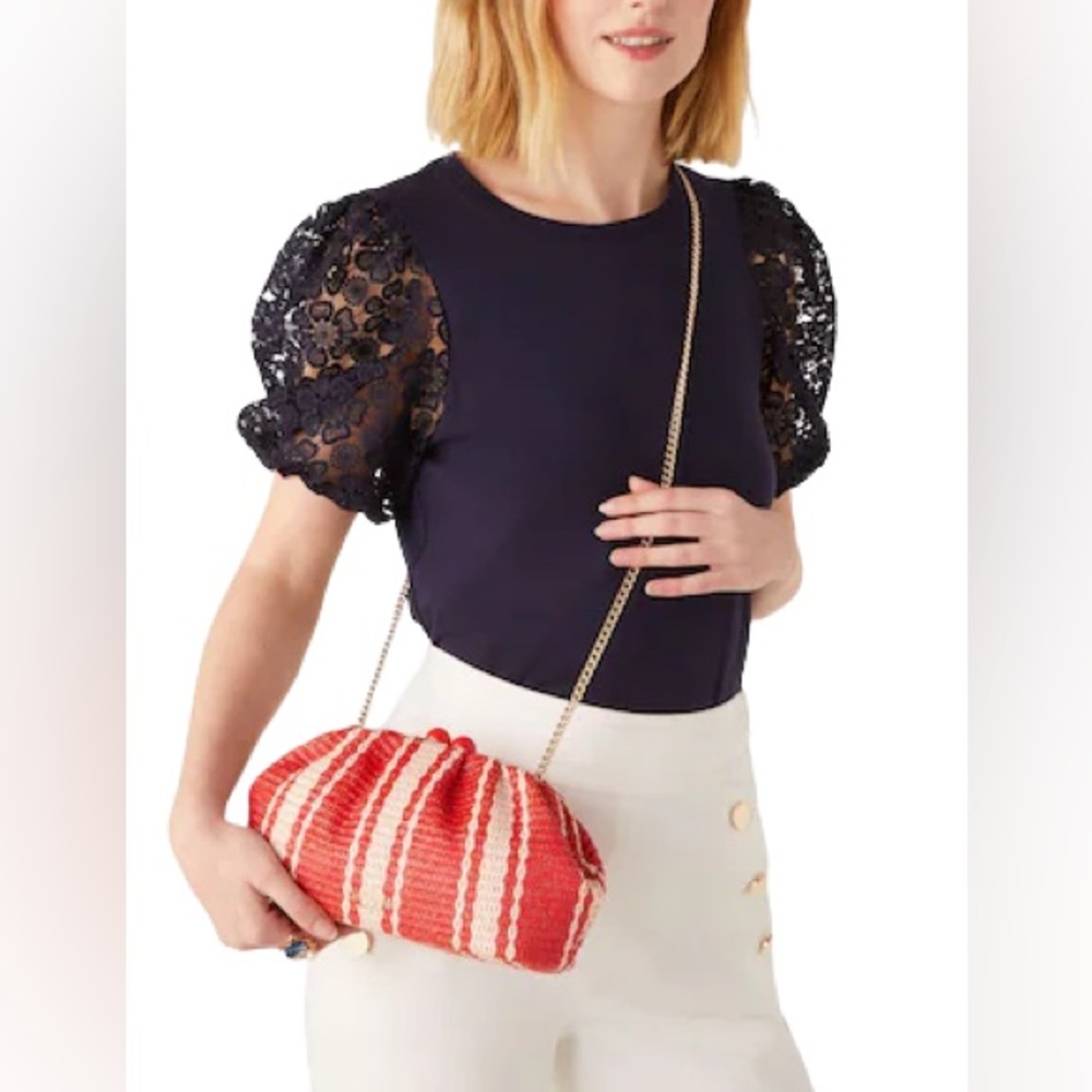 Kate spade New York scrunchy convertible clutch - Picture 3 of 12